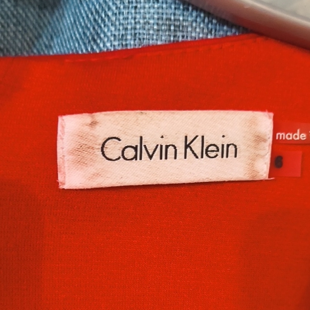 Calvin Klein Vibrant Red Apparel - Picture 3 of 7
